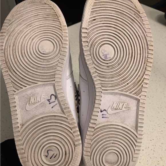 Women’s Nike Court Vision Low (White/Leopard) Sz. 9 - Picture 6 of 9